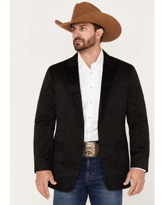 Gibson Men's Solid Long Sleeve Pear Snap Western Shirt | Boot Barn Black Sports Coat Outfit Men, Formal Western Wear For Men, Country Style Outfits Mens, Men Western Outfits, Mens Western Wedding Attire, Men Wedding Attire Guest, Cowboy Groom, Formals For Men, Cowboy Outfit For Men