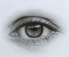 an eye is shown in this drawing