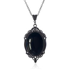 Material: Alloy Fashion Element: Moon Style: Cold Wind Halloween Victorian, Necklaces Vintage, Halloween Necklace, Witchy Fashion, Witch Jewelry, Gothic Necklace, Necklace Chain Lengths, Pendent Necklace, Necklace Craft