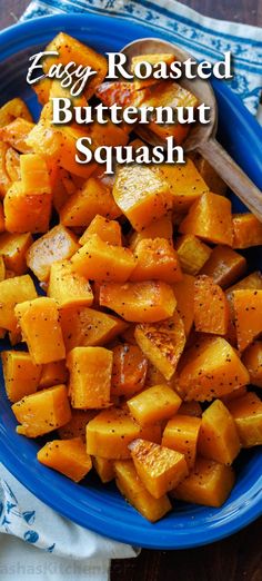 Perfectly Roasted Butternut Squash is delicious and versatile, whether you’re serving it as a flavorful vegetable side or using it in our favorite fall recipes like Butternut Squash Soup. Roasting squash in the oven is easy to do with this simple, no-frills method. Butternut Squash For Baby, Roasting Squash, Baked Squash Recipes, Butternut Squash Oven, Roasted Squash Recipes, Butternut Squash Recipes Healthy, Butternut Squash Side Dish, Grilled Butternut Squash, Roasted Butternut Squash Cubes