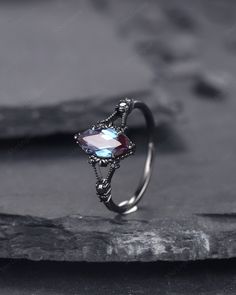 a ring with a stone in the middle