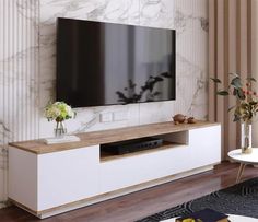 #ad Great shopping ideas for Wooden TV Stand with Cabinets, Furniture Tv Rack Design, Tv Stand Decor Living Room, Tv Kastenwanden, Tv Stand Decor Ideas, Home Tv Stand, Tv Stand Decor, Tv Stand Designs, Tv Cabinet Design, Sideboards Living Room