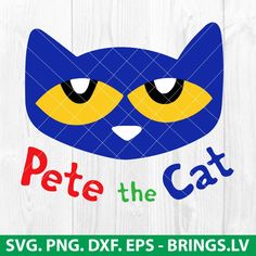 pete the cat svg cut file