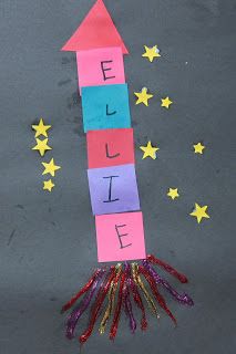 a paper rocket with writing on it in front of stars and the words eiffel