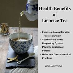 the health benefits of licorce tea