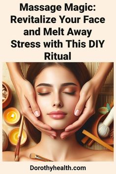 Diy Massage, Facial Massage Routine, Pampering Routine, Release Tension, Routine Tips, Beauty Routine Tips, Diy Facial, Massage Techniques, Improve Circulation