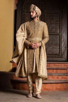 Stole For Men, Indian Groom Dress, Western Men, Men's Wedding Outfit