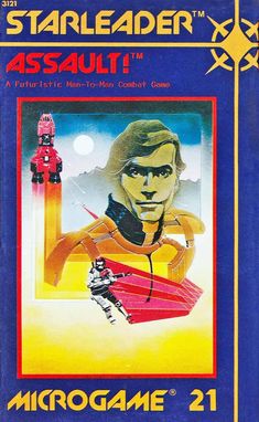 an advertisement for the game starladder, featuring a man on a rocket ship