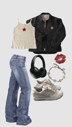 Ash Style Outfit, 2000s Iconic Outfits, Outfit Inspo Collage, Downtown Outfits, 2000s Fashion Outfits, Swaggy Outfits, 2000s Fashion, Lookbook Outfits, Dream Clothes