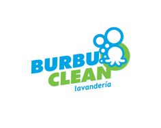 the logo for burbu clean, a cleaning service that is located in havana