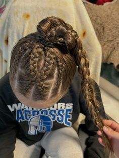 Soccer Hair Styles, Cute Sports Hairstyles, Wrestling Hairstyles, Gameday Hairstyles, Meet Hairstyles, Waitress Hairstyles