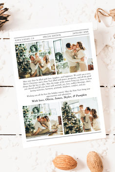 Newspaper Unique Fun What A Year Photo Christmas Card, Modern Newspaper Year In Review Holiday Card, Year in Review Holiday Card Template, What A Year Christmas Card Template, Printable Newspaper Holiday Card Template, Christmas Newsletter, Newspaper Christmas Card Template, Editable Minimalist Christmas New Years Holiday Family Photos, 2024 Year in Review Family Photo Card Christmas Newsletter, Fun Holiday Cards, Fun Christmas Cards, Modern Holiday Card, Christmas Family Photos, Christmas Holiday Cards, Very Merry Christmas, Holiday Photo Cards, Christmas Photo Cards