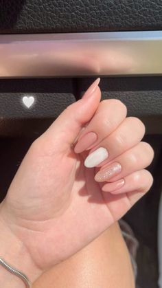 Matte Nails Design, Blush Nails, Clean Nails, Girls Nails, Fabulous Nails, Matte Nails, Nails Nailart, Almond Nails