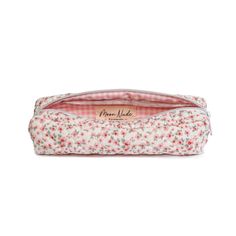 Peony - Pencil Case - Moon Nude Gingham Interior, Pink Pencil Case, Storing Makeup Brushes, Cute Pencil Pouches, Pretty School Supplies, Feminine Vibes, 2025 Christmas, Cute Pencil Case, Wishlist 2024