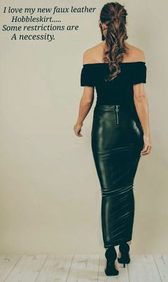 Latex Skirt, Leather Skirts, Black Leather Skirts, Curvy Girl Fashion