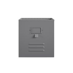 Metal bins for storage - Graphite Grey Kids Storage Bins, Were Moving, Decorative Storage Bins, Boys Bedroom Makeover, Storage Bench Bedroom, Black Rooms, Teen Furniture, Grey Storage, Metal Lockers