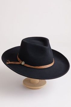 Hats | Overland Country Style Hats For Fall Travel, Fall Rodeo Felt Hat With Short Brim, Wide Brim Felt Hat For Rodeo In Fall, Wool Fedora For Rodeo In Fall, Wool Fedora For Rodeo And Fall Season, Wool Fedora For Fall Rodeo, Ranch Style Felt Hat With Curved Brim, Country Style Wide Brim Felt Hat, Country Style Wool Hat For Fall