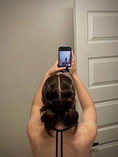 Pinned Hairstyles For Long Hair, Cute Hair Up Styles For Work, Hairstyles That Hide Ears, Hair Backless Dress, Cute Updo Hairstyles For Work, Gym Hairstyles For Curly Hair, Braid Space Buns, Low Space Buns, Updo Hairstyles For Work