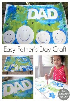 an easy father's day craft for kids