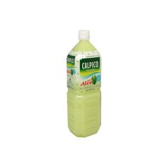 a bottle of aloena juice on a white background