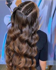 Pin by charlene lavigne on Peignure mariage in 2024 | Hair types, Promenade hair, Promenade hair down- #charlene #Hair #lavigne #mariage #Peignure #Pin #Prom #styles Check more at https://howcandothis.com/hairstyleideas/pin-by-charlene-lavigne-on-peignure-mariage-in-2024-hair-types-promenade-hair-promenade-hair-down/ Hair Styles With Braids Easy, Cute Hairstyles For Volleyball Pictures, Cute Brown Hairstyles, Hairstyles For Long And Thick Hair, Jednostavne Frizure Za Dugu Kosu, Hair Ideas Down, No Tension Hairstyles, Haïr Style Ideas, Hair Styles For Picture Day At School