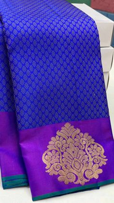 Plum Saree, Jute Silk Saree, South Silk Sarees, Pattu Saree Blouse Designs, Bridal Silk Saree, Kanchipuram Silk Saree