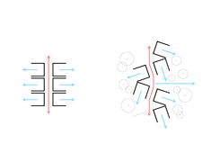 the diagram shows how to draw an electric field