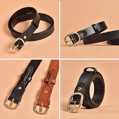 USS Belts Belvez Women's Leather Belt | ussshoes.com – USS® Shoes Casual Leather Belt, Womens Leather Belt, Buckle Jeans, Brand Name Shoes, Belt For Women, Brown And Beige, Casual Accessories, Find Your Style, Leather Buckle