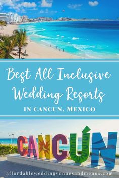 the best all inclusive wedding resort in cancun, mexico