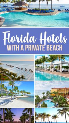 florida hotels with a private beach