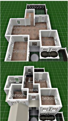 Roblox bloxburg Two Story House Bloxburg, Mansions Bloxburg, Bloxburg House Floor Plan, Bloxburg Town Layout Small Plot, Winter House Exterior, Preppy House, Two Story House Design, Minecraft House Plans