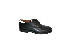 New! Lanvin 'Classic' Derby Oxford Shoes Black Mens Size 7 US 6 UK MSRP $890 DD171 Floor Display-No Signs of Use Details Lanvin's black leather classic derby's are detailed with a reflective gray tongue and heel tab. Plain-toe silhouette. Lace-up style. Lightly padded footbed Leather upper, lining and sole. Packaging reflects U.K. sizing. Imported. Measurements: Insoles: 9.75" long Outsoles: 10.75" long; 4" wide (at widest point) About Lanvin: Milliner-turned-couturier Jeanne Lanvin founded her Relaxed Tailoring, Floor Display, Jeanne Lanvin, Shoe Tree, French Fashion, Modern Fashion, Shoes Black, Lanvin, Black Shoes