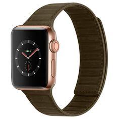 Brown Band Watch, Brown Watches, Playing Basketball, Leather Watch Bands, Apple Watch Band, Top Grain Leather, Leather Band, Metal Buckles, Apple Watch Bands