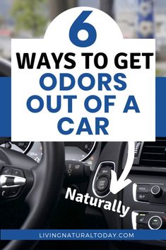 the inside of a car with text that reads 6 ways to get outdoors out of a car