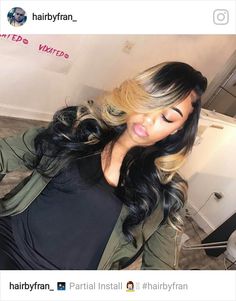 Sew In Hairstyles, Long Curly Hair, Stylish Hair, Black Girls Hairstyles