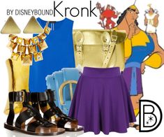 Disney Bonding, Character Bounding, Subtle Cosplay, Disneybounding Ideas, Disneybound Outfits, Emperor's New Groove, Disney Bachelorette