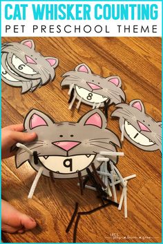 Pet Themed Preschool Activities and Printables | Pet Themed Math Activities | Pet Themed Literacy Activities | Pet Themed Craft Activities | Cat Preschool Activities | Dog Preschool Activities Cat Literacy Activities Preschool, Cat Lesson Plans Preschool, Pet Counting Activities Preschool, Cat Math Activities Preschool, Pet Shop Activities For Preschoolers, Cat Activity Preschool, Cat Theme Preschool, Pets Unit Preschool, Pets For Preschool