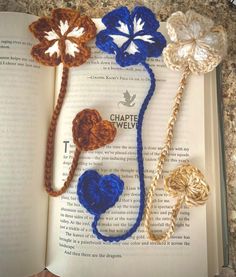 crochet bookmark, Flower Bookmark, floral bookmark Crochet Bookmark Flower, Bookmark Flower, Crochet Bookmark, Flower Bookmark, Crochet Bookmarks, Field Guide, Louisville Ky, Crochet Art, Fiber Art