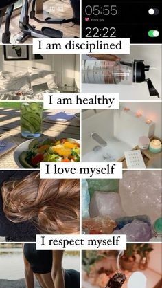 Respect Myself, I Am Healthy, Studera Motivation, I Love Myself, Trening Fitness