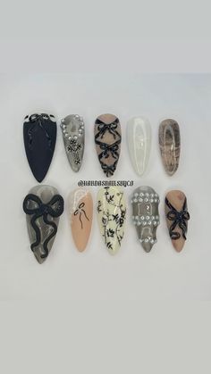 Nails Gothic Ideas, Textured Nail Designs, Lace Nails Designs, Moth Nails, Black Lace Nails, Fishnet Nails, Lace Nail Design, Deco Nails, Lace Nail Art