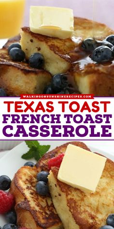 Wake up to Texas Toast French Toast Casserole! This recipe is a star among simple back-to-school recipes and is also perfect for breakfast on-the-go options. This overnight breakfast casserole with brown sugar and butter streusel is sure to please everyone. Try it now and enjoy the morning magic! Texas Toast French Toast, Oven French Toast, Overnight French Toast Recipe, Breakfast Casserole French Toast, French Toast Casserole Easy, French Toast Casserole Overnight, Christmas Breakfast Recipe, Overnight Breakfast, Overnight Breakfast Casserole