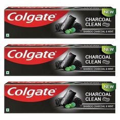 Revive your senses with the new Colgate Charcoal Clean, that has the goodness of bamboo charcoal and wintergreen mint for a clean mouth experience. This toothpaste is 100% Vegan, Sugar-free and Gluten free. Mouth Freshener, Charcoal Toothpaste, Plaque Removal, Bamboo Charcoal, Tooth Decay, Mouthwash, Health And Beauty Tips, Oral Hygiene, Teeth Cleaning