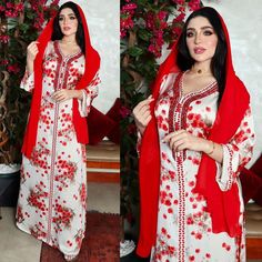 Floral Abaya, Muslim Gown, Morocco Kaftan, African American Fashion, Style Hijab, Ankara Style, Abaya Dress, Boho Floral Dress, Islamic Clothing