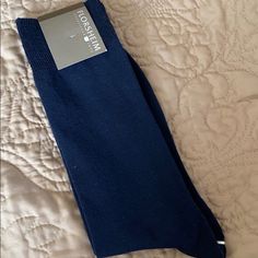 Nwt Navy Blue Dress Socks Shoe Size 6- 12.5 Smoke Free Pet Free Home Classic Blue Winter Socks, Fitted Blue Winter Socks, Classic Fitted Blue Socks, Casual Navy Cotton Socks, Classic Fitted Cotton Socks, Mens Dress Socks, Navy Blue Dress, Dress Socks, Mens Navy