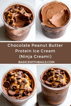 chocolate peanut butter protein ice cream recipe