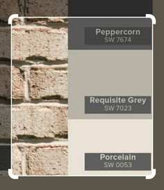 a brick wall with different shades of gray and white in the same color palettes