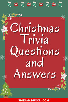 christmas trivia questions and answers