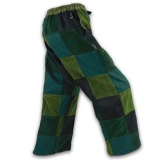 Classic Patchwork Pants - Ixchel, Inc. - Handmade Apparel and Accessories Inspired By Music Patchwork Pants, Joker Costume, Convertible Pants, Pants Corduroy, Patchwork Shorts, Hippie Pants, Toddler Boy Outfits, Drawstring Pants, Corduroy Pants