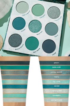 Discover the best Colourpop eyeshadow palettes for brown eyes and hazel eyes, from nude eyeshadows to teal, green, mauve and copper - the best Colourpop palettes! Teal Eyeshadow Looks For Brown Eyes, Simple Teal Eyeshadow Looks, Teal Eyeshadow Looks, Hazel Eyes Blue Eyeshadow, Light Teal Eyeshadow Looks, Hazel Eyes Green Eyeshadow, Turquoise Eyeshadow Brown Eyes, Turquoise Eye Makeup, Mint Chocolate Eyeshadow