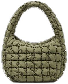 Green Quilted Bag For Travel, Chic Green Quilted Bag, Trendy Quilted Nylon Shoulder Bag, Chic Quilted Green Bags, Green Quilted Crossbody Shoulder Bag, Trendy Green Quilted Shoulder Bag, Green Quilted Shoulder Bag, Trendy Quilted Crossbody Shoulder Bag, Modern Quilted Everyday Shoulder Bag